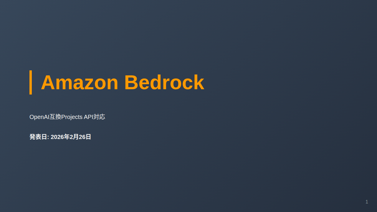 Amazon Bedrock のサムネイル