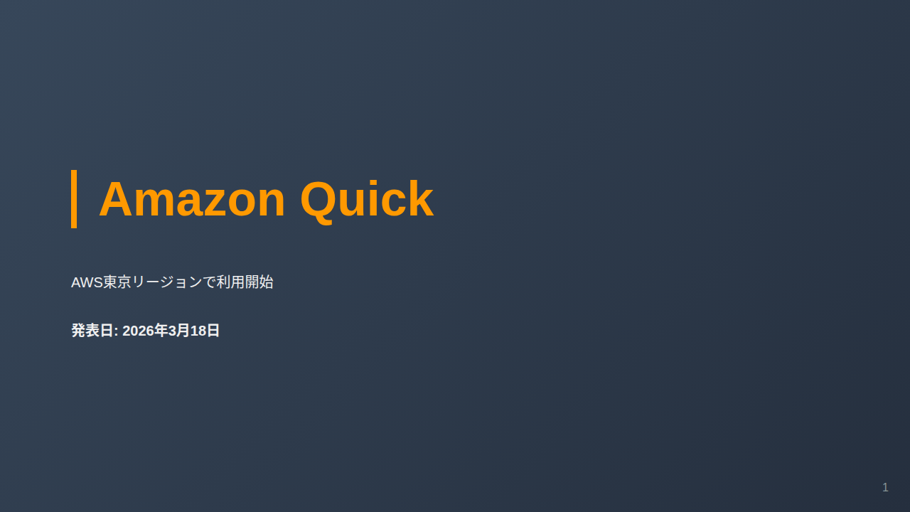 Amazon Quick のサムネイル
